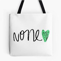 Demi Lovato Green Heart Version Tote Bag