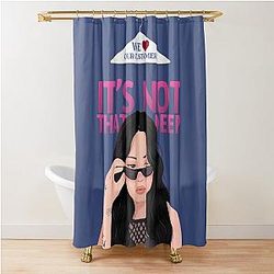 We Love It's Not That Deep - Demi Lovato Shower Curtain