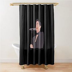 Demi Lovato Shower Curtain