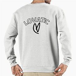 Demi Lovato Lovatic Heart Pullover Sweatshirt