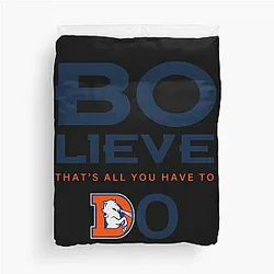 Art Denver Broncos Duvet Cover