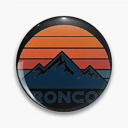 Art Denver Broncos Pin
