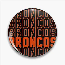 Art Denver Broncos Pin