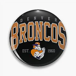 Art Denver Broncos Pin