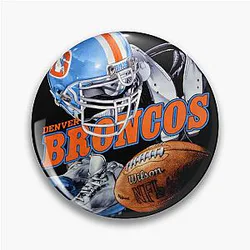Art Denver Broncos Pin