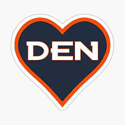 Denver Broncos Sticker
