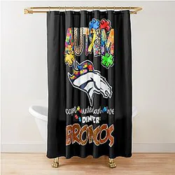 Art Denver Broncos Shower Curtain