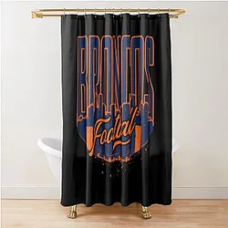 Art Denver Broncos Shower Curtain