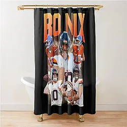Art Denver Broncos Shower Curtain