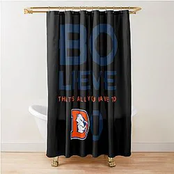 Art Denver Broncos Shower Curtain