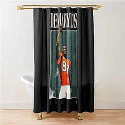 Art  Denver Broncos Shower Curtain