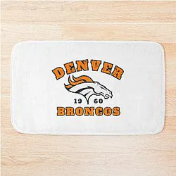 Art Denver Broncos Bath Mat