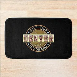 Denver Broncos Bath Mat