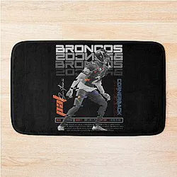 Art Denver Broncos Bath Mat