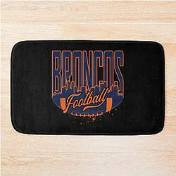Art Denver Broncos Bath Mat
