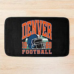Art - Denver Broncos Bath Mat