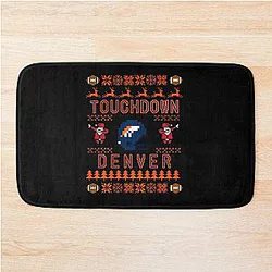 Art Denver Broncos Bath Mat