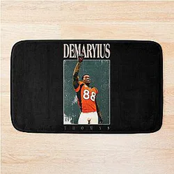 Art Denver Broncos Bath Mat