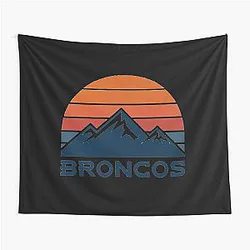 Art Denver Broncos Tapestry