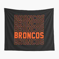 Art Denver Broncos Tapestry
