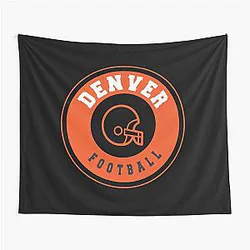 Art Denver Broncos Tapestry