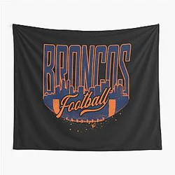 Art Denver Broncos Tapestry