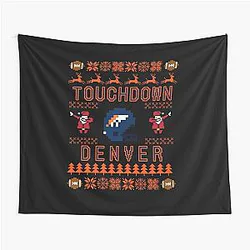 Art Denver Broncos Tapestry