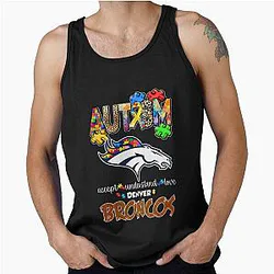 Art Denver Broncos Tank Top