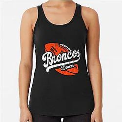 Denver Broncos Racerback Tank Top