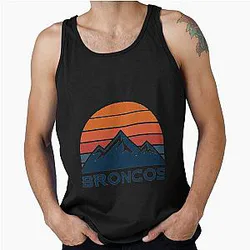 Art Denver Broncos Tank Top