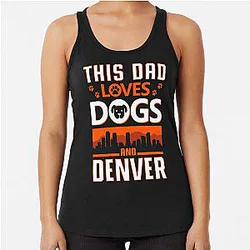 Denver Broncos Racerback Tank Top