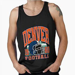 Art Denver Broncos Tank Top
