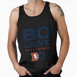 Art Denver Broncos Tank Top