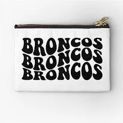 Denver Broncos Zipper Pouch