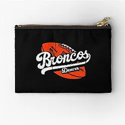 Art Denvers Broncos Zipper Pouch