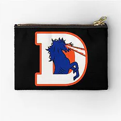 Art Denver Broncos Zipper Pouch