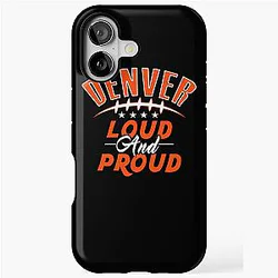 Art Denver Broncos iPhone Case