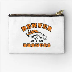Art Denver Broncos Zipper Pouch
