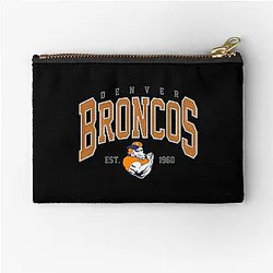Art Denver Broncos Zipper Pouch