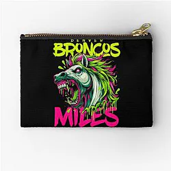 Art Denver Broncos Zipper Pouch