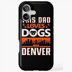 Art Denver Broncos iPhone Tough Case
