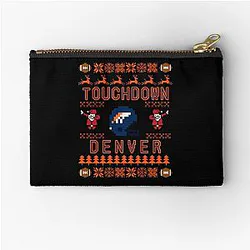 Art Denver Broncos Zipper Pouch