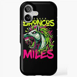 Art Denver Broncos iPhone Case