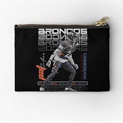 Art Denver Broncos Zipper Pouch