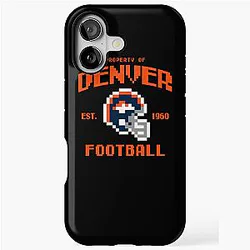 Art Denver Broncos iPhone Tough Case