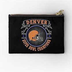 Art Denver Broncos Zipper Pouch