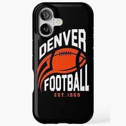 Art Denver Broncos iPhone Case