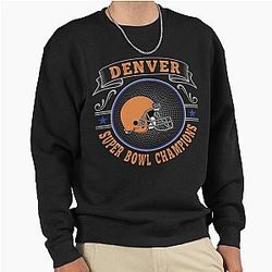 Art Denver Broncos Pullover Sweatshirt