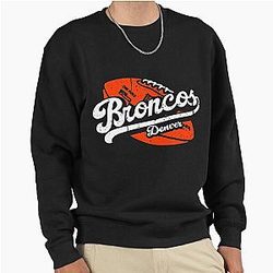 Art Denver Broncos Pullover Sweatshirt