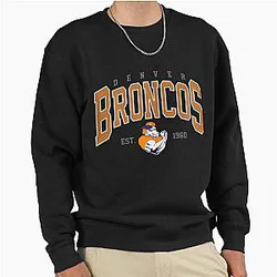 Art Denver Broncos Pullover Hooded Sweatshirt